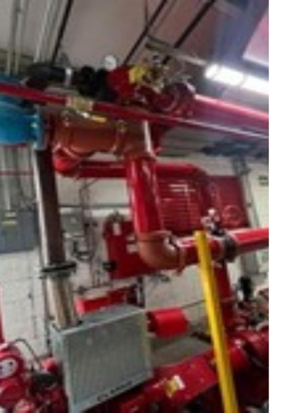 Red y equipo contra incendio